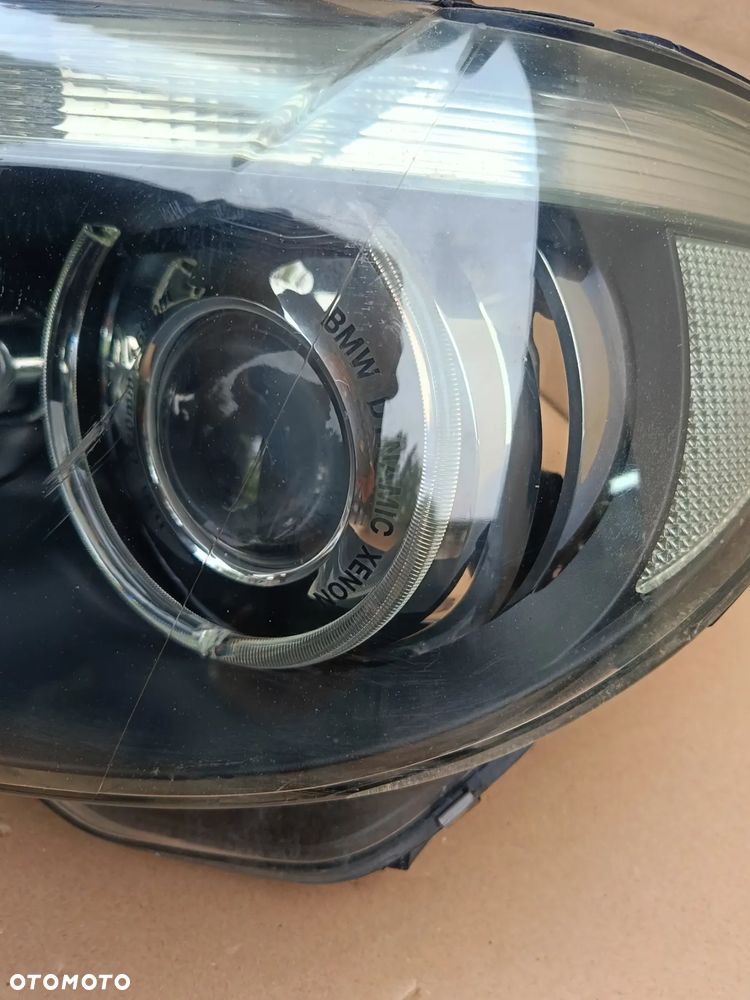 Bi-xenon przedni prawy lewy Dynamic BMW 7 E65 lift lampa - 5