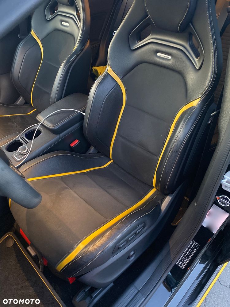 Mercedes-Benz Klasa A AMG 45 4Matic AMG Speedshift 7G-DCT Yellow Night Edition - 11