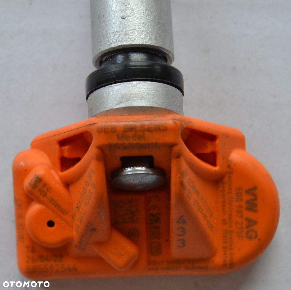 CZUJNIKI CIŚNIENIA TPMS OEM VW SKODA AUDI 5Q0907275F x4szt C-375 - 5