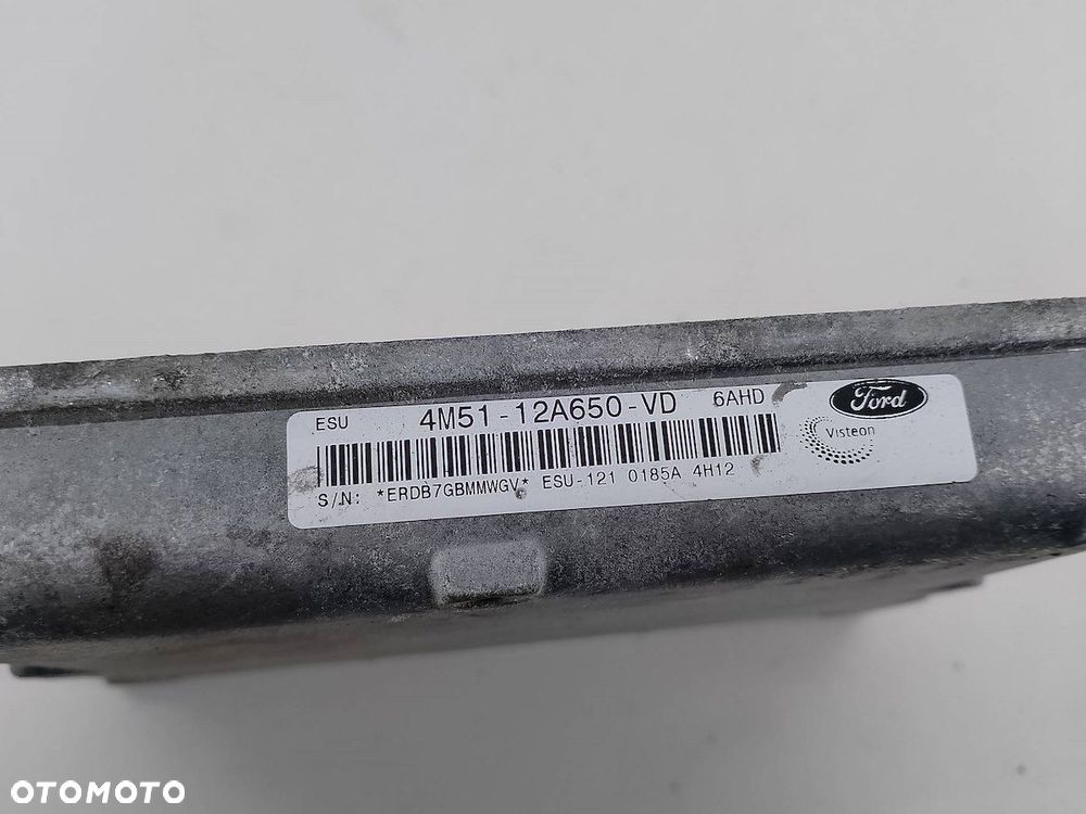 KOMPUTER, STEROWNIK FORD FOCUS C-MAX 4M51-12A650-VD 2.0 16V - 3