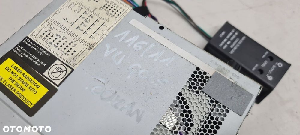 vw golf v gti / touran radio cd nawigacja – eu - 6