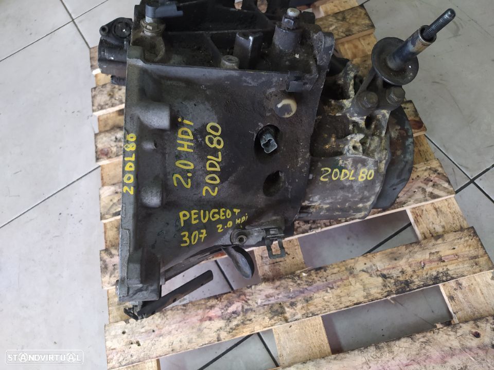 caixa velocidades peugeot 406 2.0 hdi 90  20DL80 - 3
