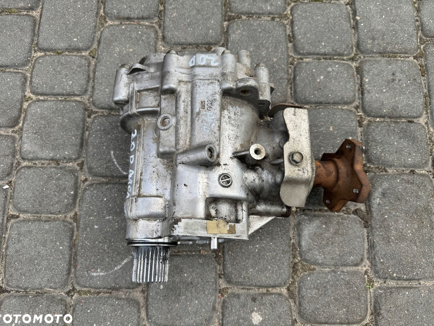 REDUKTOR SKRZYNI BIEGÓW PRZEKŁADNIA KĄTOWA RENAULT KOLEOS II 2.0 DCI 4BD0A - 5