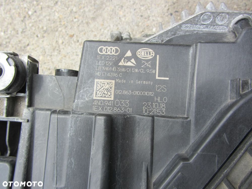 AUDI A8 D5 4N0 lampy Full Led 4N0941033 4N0941034 - 8