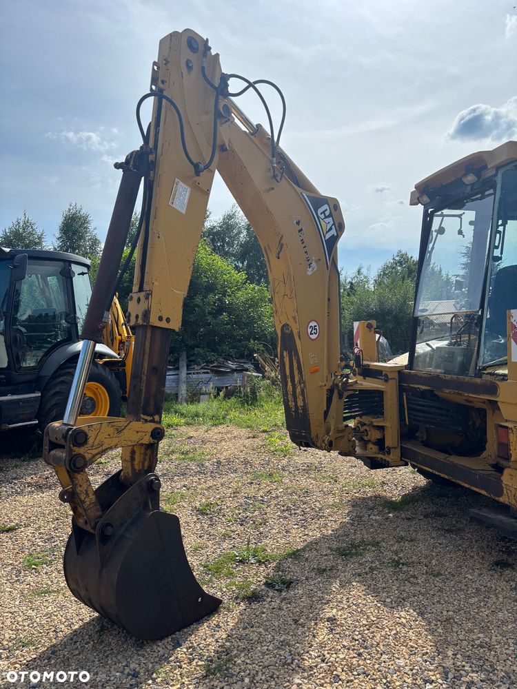 Caterpillar CAT 428C 2001r 4x4 perełka koparko ładowarka teleskop widły rekin - 14