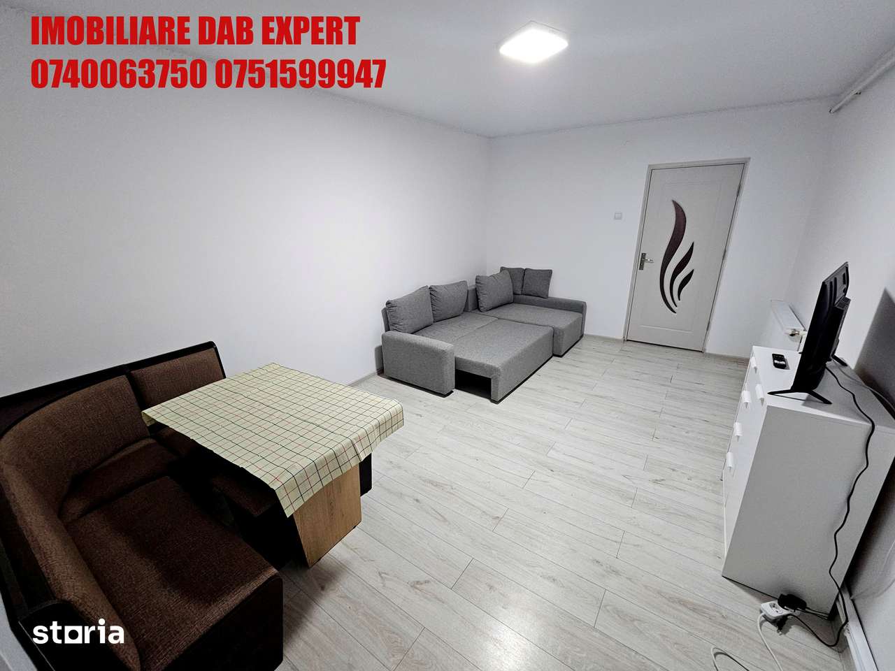 Garsonieră de vânzare, mobilată, cu balcon — fotografia 1
