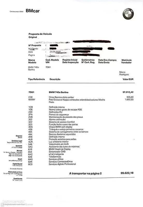 BMW 745 e iPerformance Pack M Auto - 60