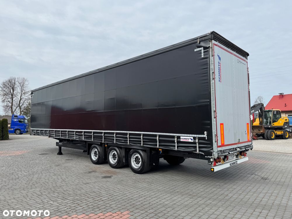 Schmitz Cargobull MEGA*FIRANKA*OŚ PODNOSZONA*445/45r19.5 - 9