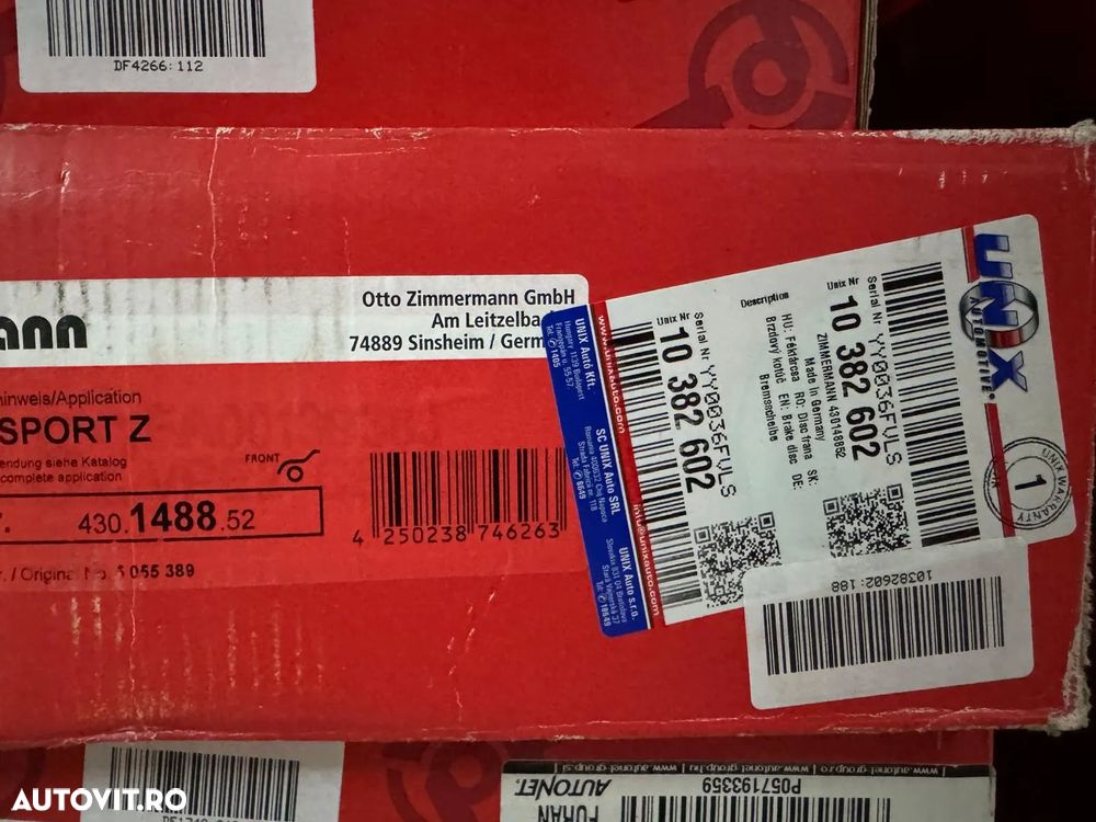 10382602 | Disc Frana | Opel Astra G - 1