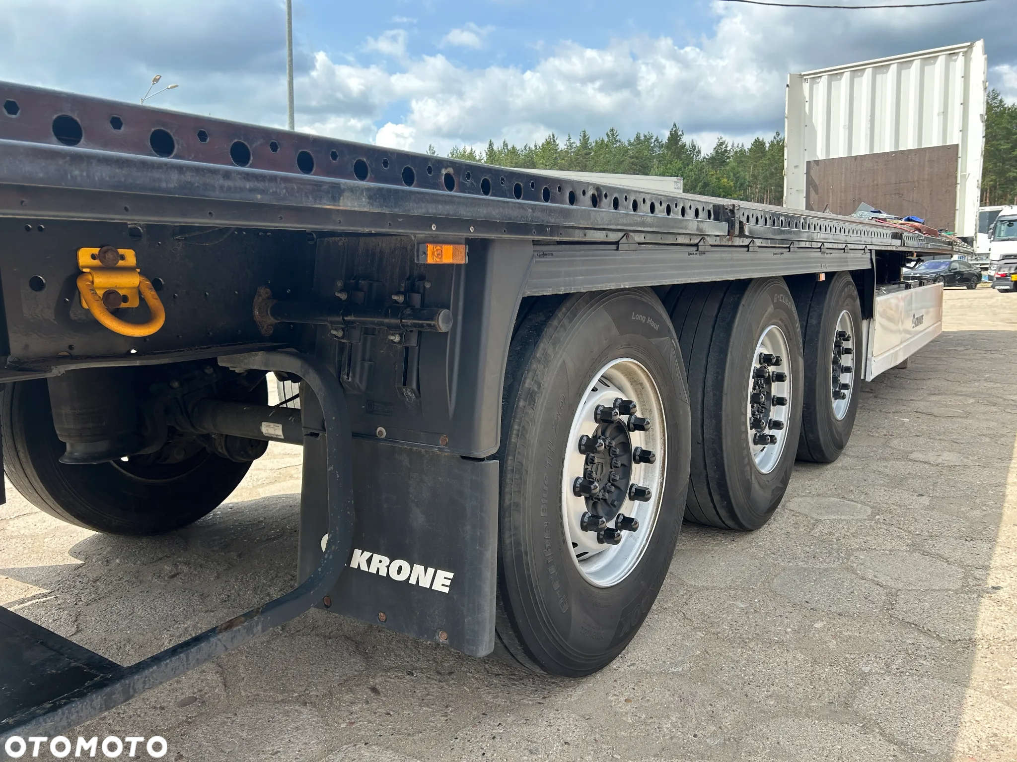 Krone SD FIRANKA / PLATFORMA / USZKODZONA ZABUDOWA / 2019 ROK !! - 38