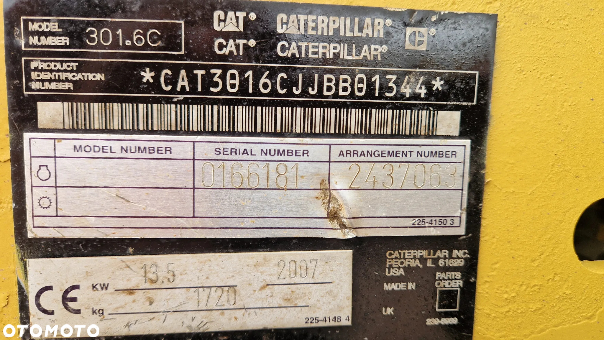 Caterpillar 301.6C 301. 301.6 - 23