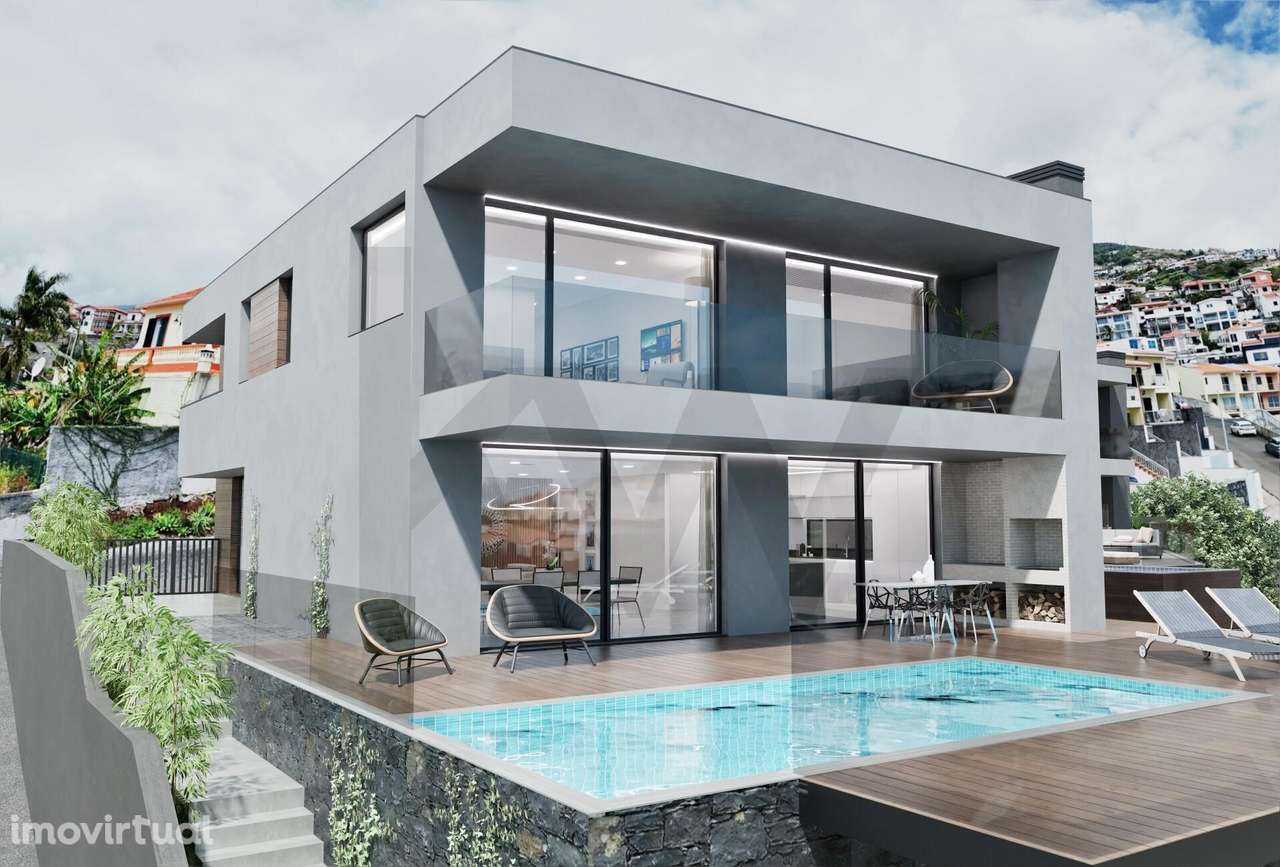 Moradia de Luxo com Vista Panorâmica sobre a Baía do Funchal – Boa Nov - Grande imagem: 3/32