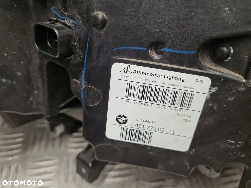 BMW X5 G05 LAMPA PRZÓD FULL LED PRAWA LEWA EU 9481779 9481780 - 10