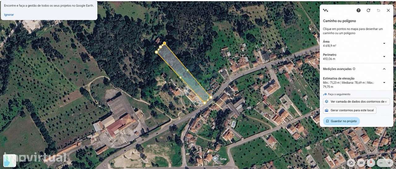 Terreno urbano para construção com 4.613 m² - Grande imagem: 2/23