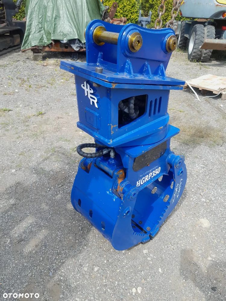 Chwytak hydrauliczny obrotowy sortujący wyburzeniowy kleszcze fi40mm, fi55mm obrotu 171kg. NOWE!!! - 5