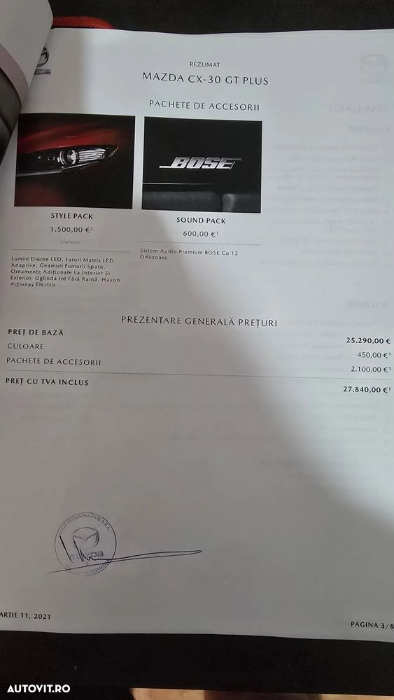 Mazda CX-30 e-SKYACTIV X186 MHEV GT+ - 21