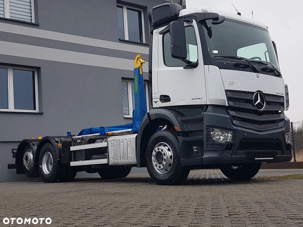 Mercedes-Benz ANTOS ACTROS HAKOWIEC 3 OSIE 6x2 KLIMA HAKOWIEC DO KONTENERÓW - 30