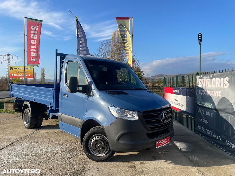 Mercedes-Benz Sprinter BASCULABIL AXA DUBLA SPATE Bena 3.8 m - 37