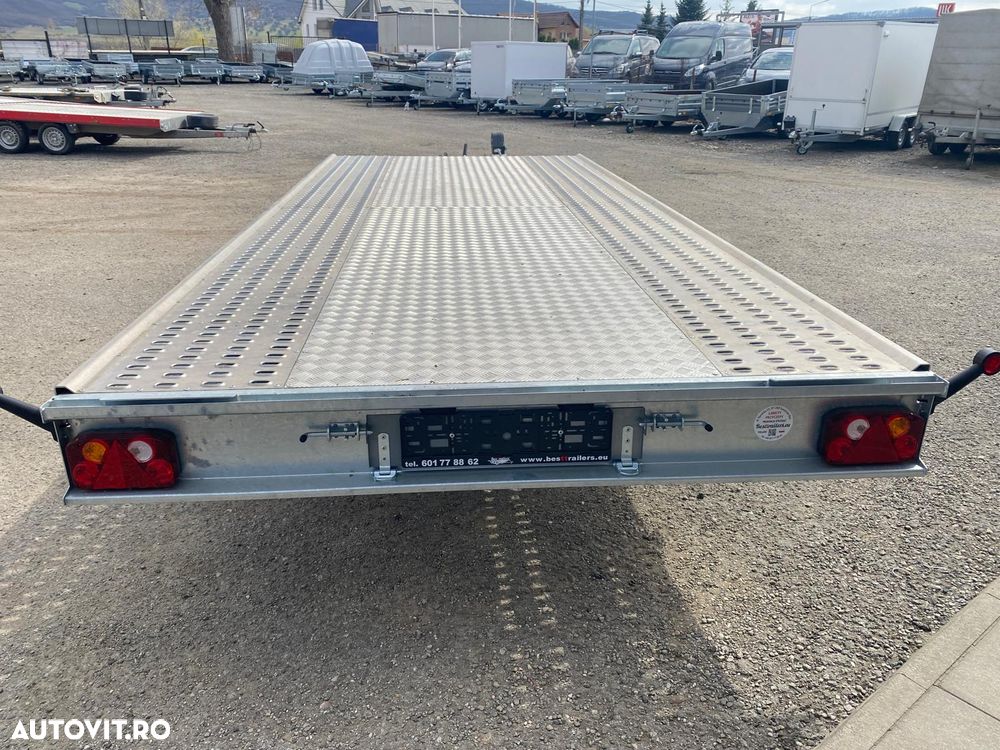 Niewiadow Remorca /Platforma auto 5m/2.1m 2700kg MARS BESTTRAILERS - 7