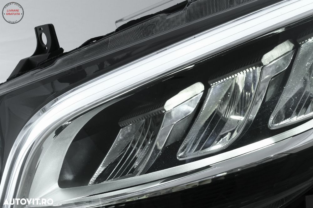 Faruri Full LED Mercedes Sprinter W907 Halogen (2019-2023) Negru- livrare gratuita - 17