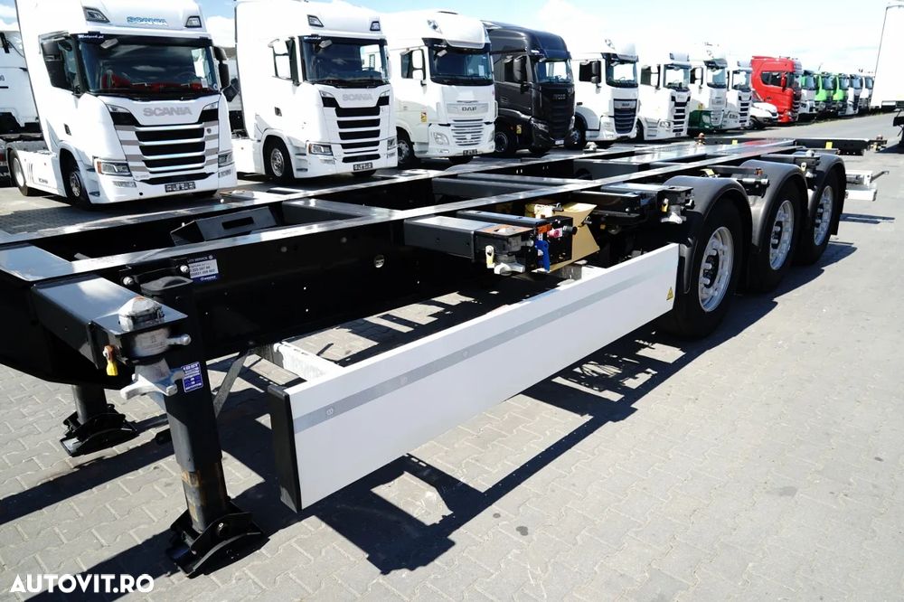 Krone KRONE / SEMIREMORCĂ CONTAINER / PUȚIN UTILIZAT / UNIVERSAL / 2023 / SPATE EXTENSIBIL / PENTRU TOATE CONTAINERELE / AXE RIDICABILE / AXE KRONE - 11