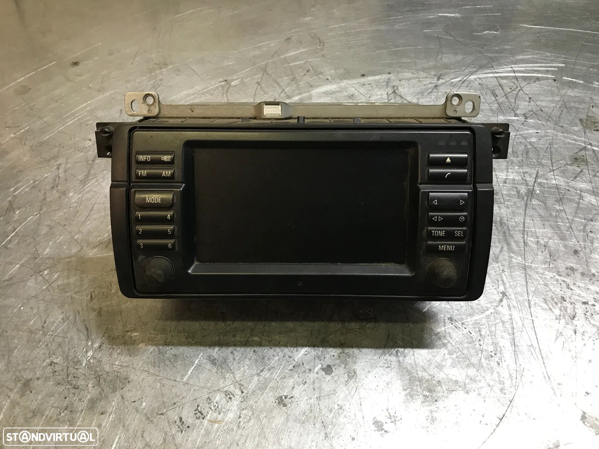 AUTO RADIO 2DIN NAVEGAÇÃO ORIGINAL BMW E46 SERIE 3 320 6552-6923871 - 1