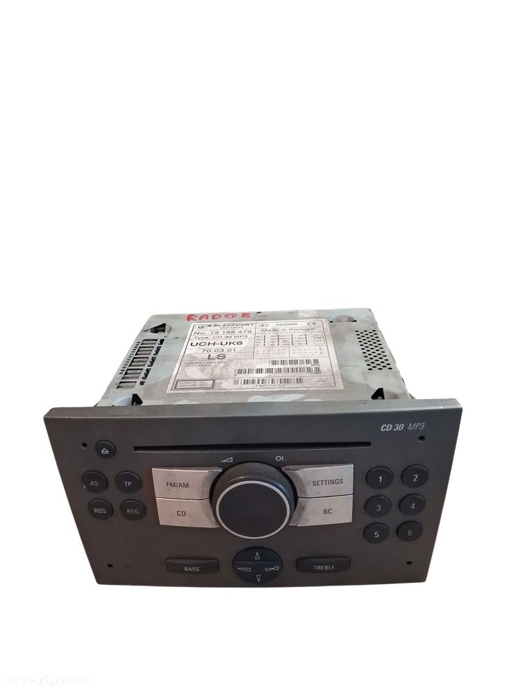 RADIO OPEL VECTRA C CD 30 MP3 13188479 - 1