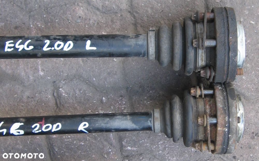 tylny most dyfer półoś BMW E46 2.47 7512142 1229495 - 2
