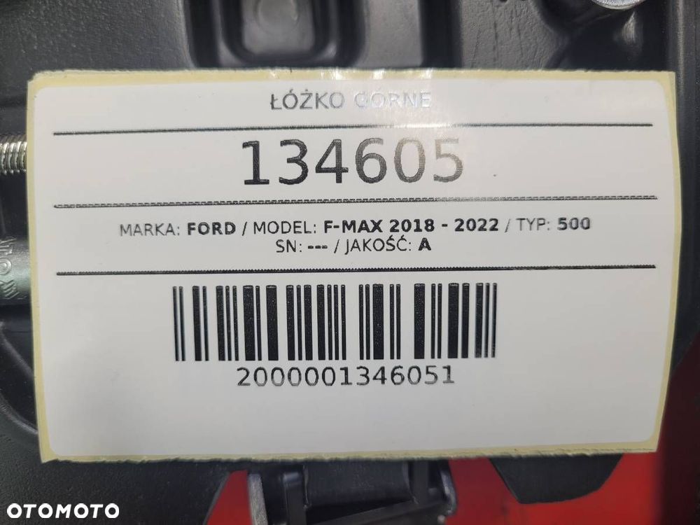 ŁÓŻKO GÓRNE LEŻANKA STELAŻ FORD F-MAX 500 EURO 6 - 13