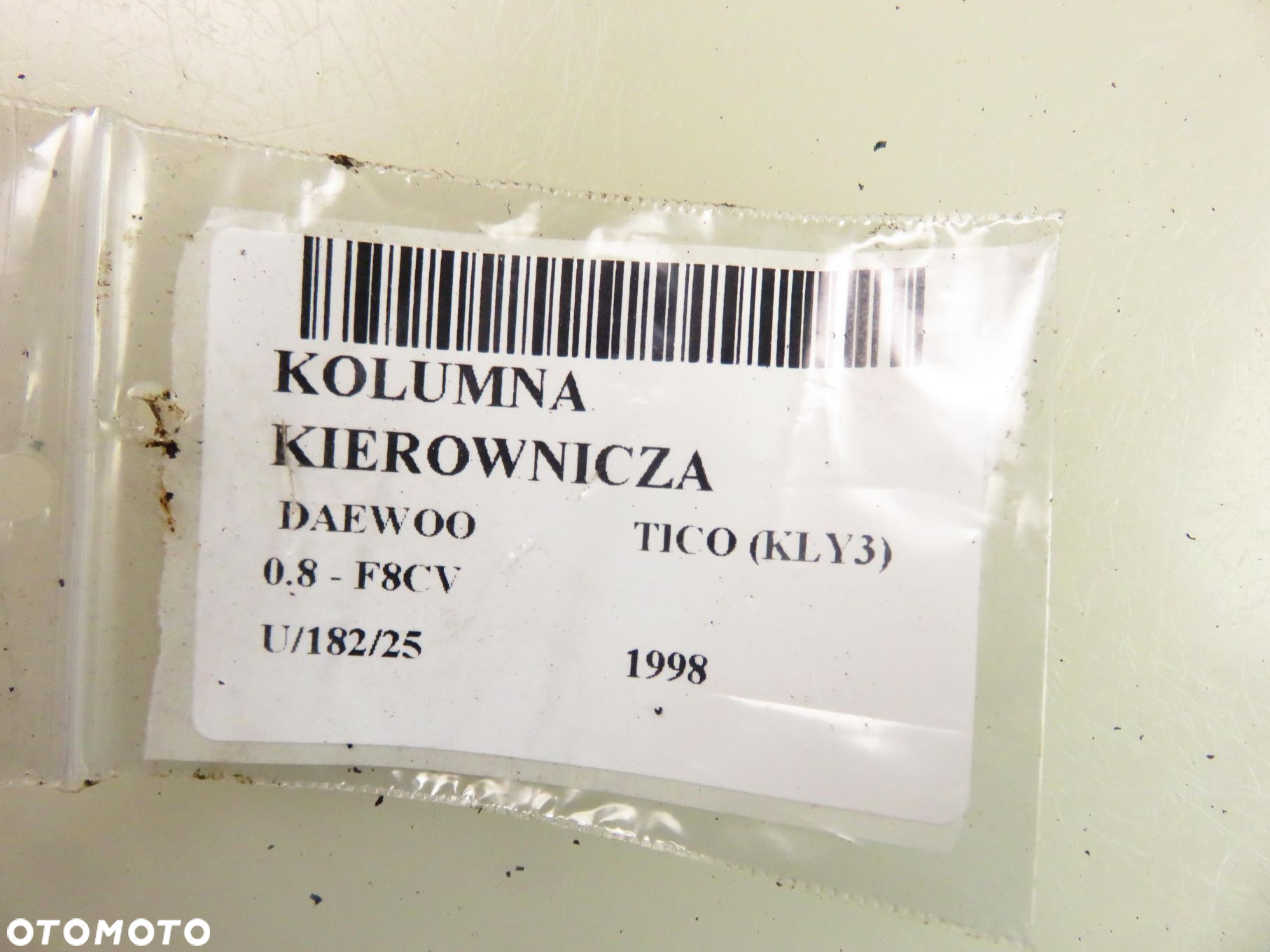 KOLUMNA KIEROWNICZA DAEWOO TICO (KLY3) - 7