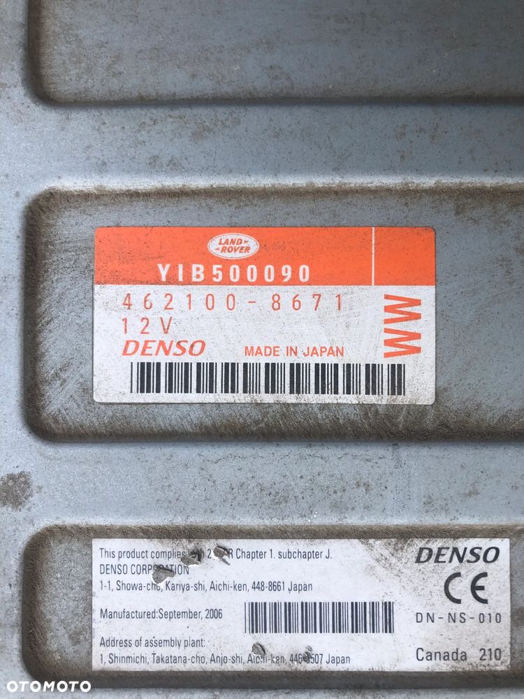 Czytnik nawigacji nawi DENSO YIB500090 Range Rover L322 LM Lift - 2