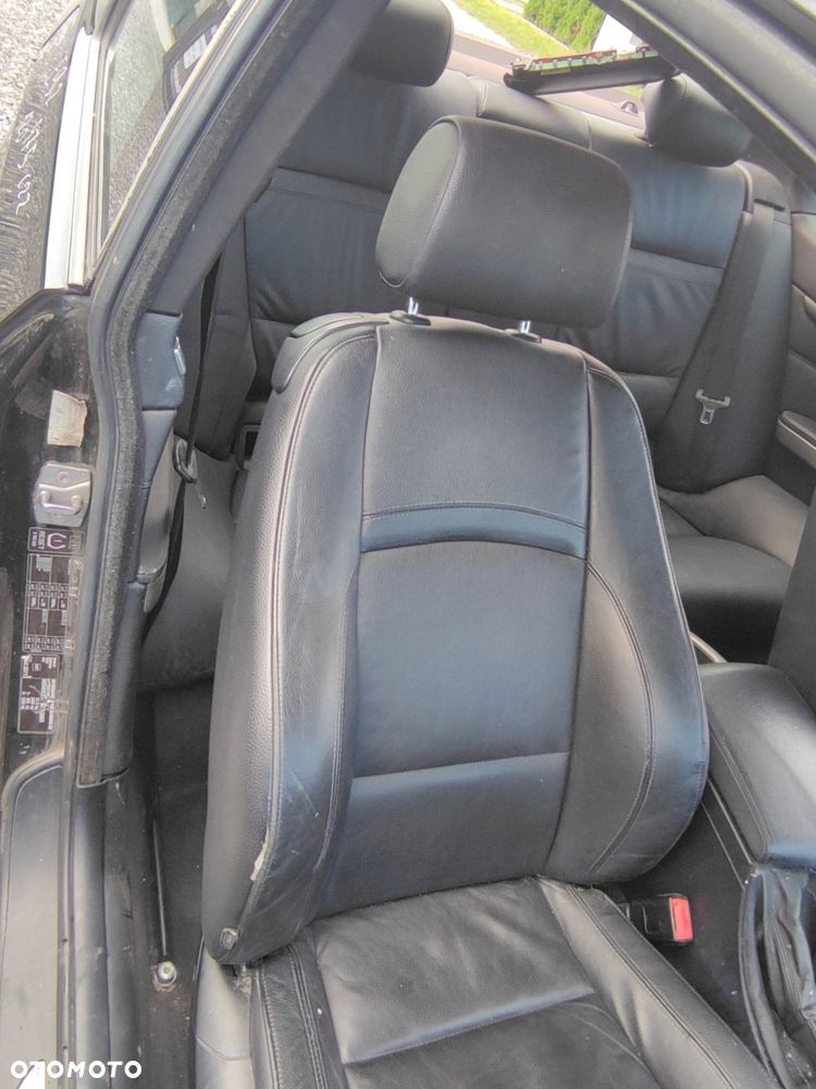 FOTEL PRAWY PRZÓD PRZEDNI M PAKIET CZARNA SKÓRA GRZANY BMW E92 LIFT - 4