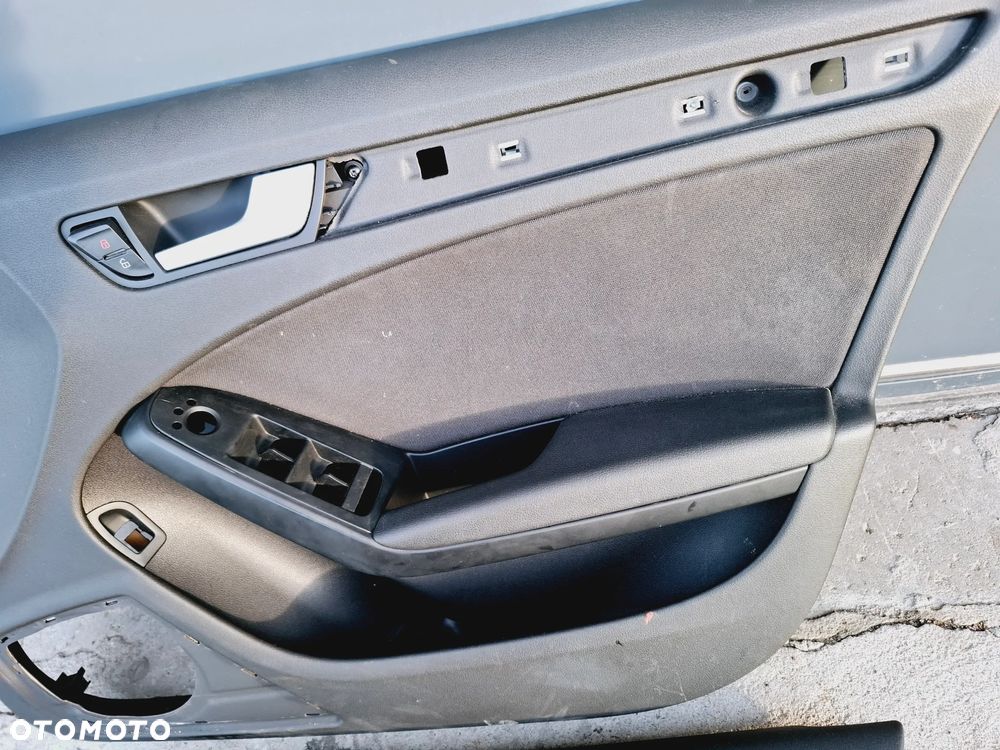 Fotele Kanapa Oparcie Boczki Welur Audi A4 B8 Sedan - 24