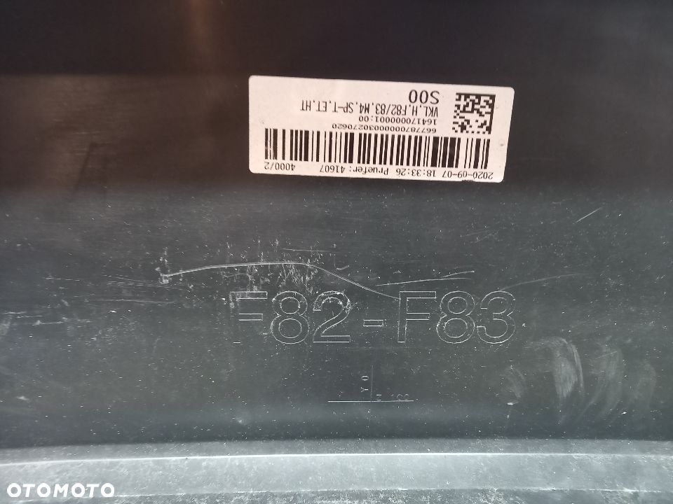 Bmw F82 F83 M4 M-Power zderzak tylny tyl - 7