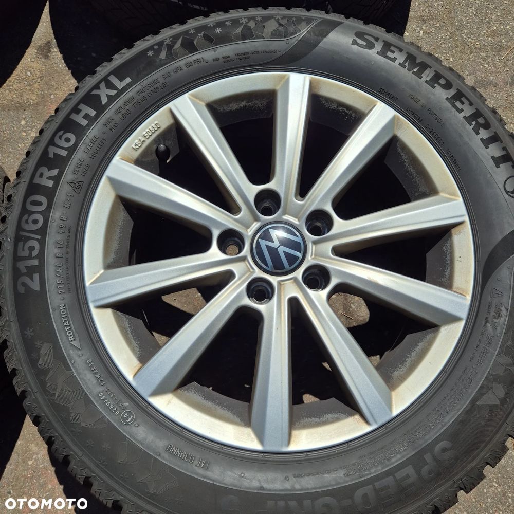 ZIMA 215/60 R16 VW PASSAT T-ROC BEETLE TOURAN SKODA SUPERB OCTAVIA KAROQ - 4
