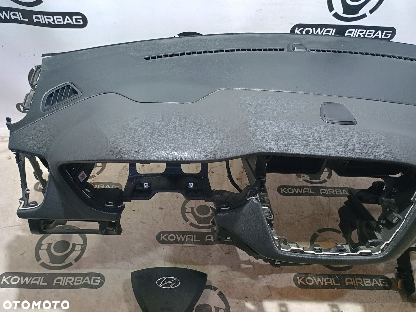 HYUNDAI I20 I 20 2 II DESKA KONSOLA AIRBAG PODUSZKI PASY ORYGINAŁ DEMONTAŻ - 2