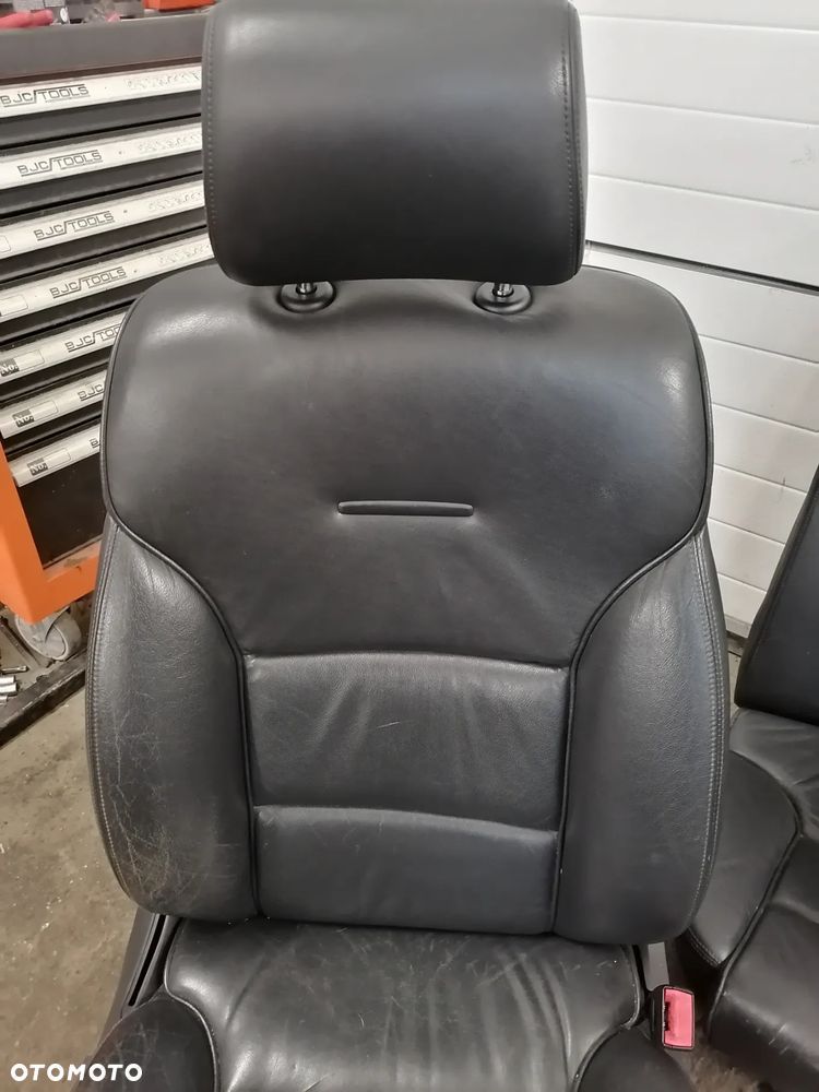 Fotele Kanapa Boczki Skóra Skórzany Czarna Audi A8 D3 EU Na Elementy - 4