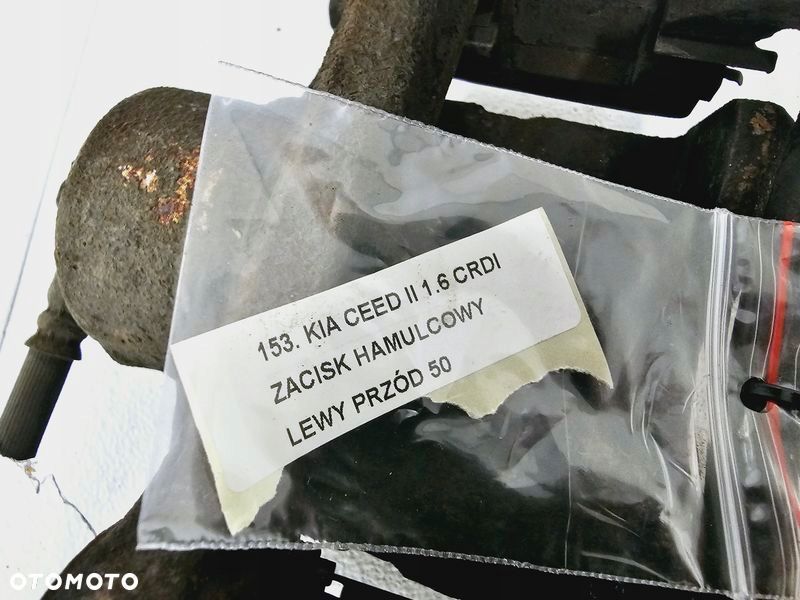 KIA CEED 2 II 1.6 CRDI ZACISK HAMULCOWY LEWY PRZÓD PRZEDNI JARZMO - 3