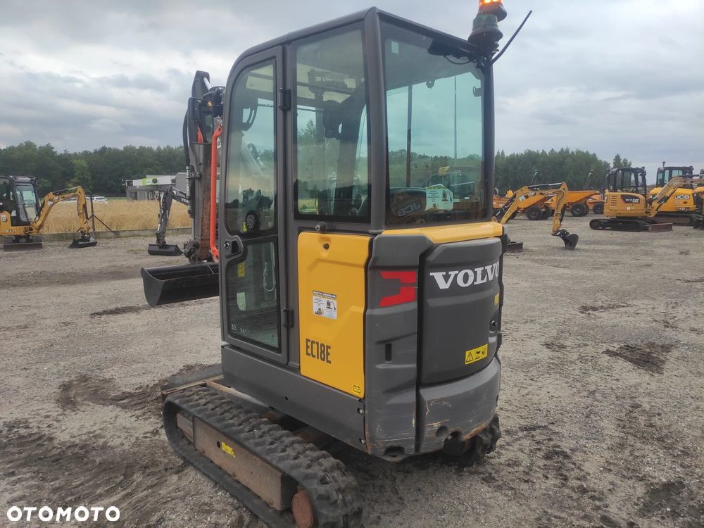 Volvo EC 18E   ECR 25 D , 1,8tony rozsuwane gąsienice CAT JCB YANMAR - 3