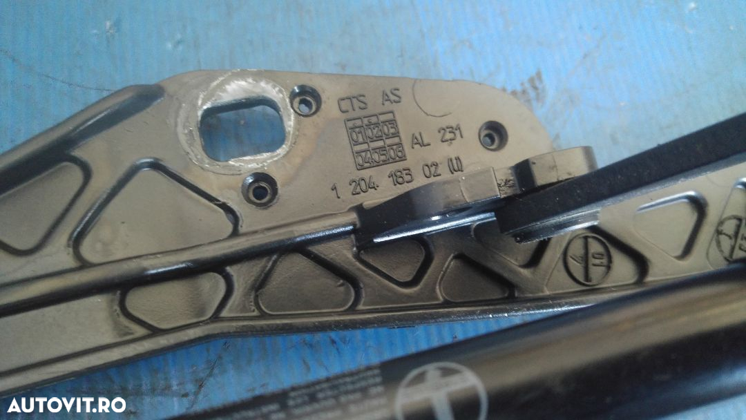 brat cu telescop trapa stanga spate mercedes sl r230 500 2001-2006 12041670000 12041750100 - 3