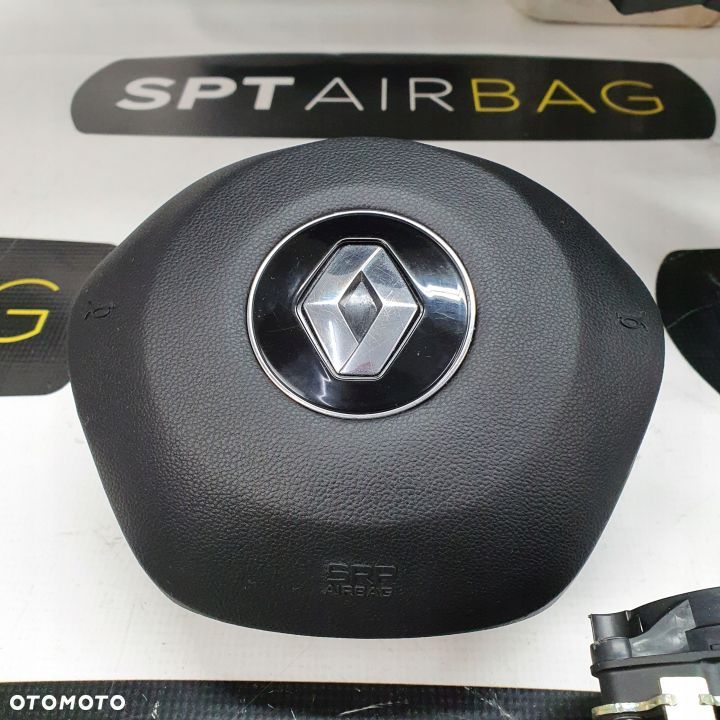 RENAULT MEGANE 4 IV GT DESKA ROZDZIELCZA KONSOLA KOKPIT PULPIT PODUSZKI AIRBAG AIR BAG PASY KIT SET - 6