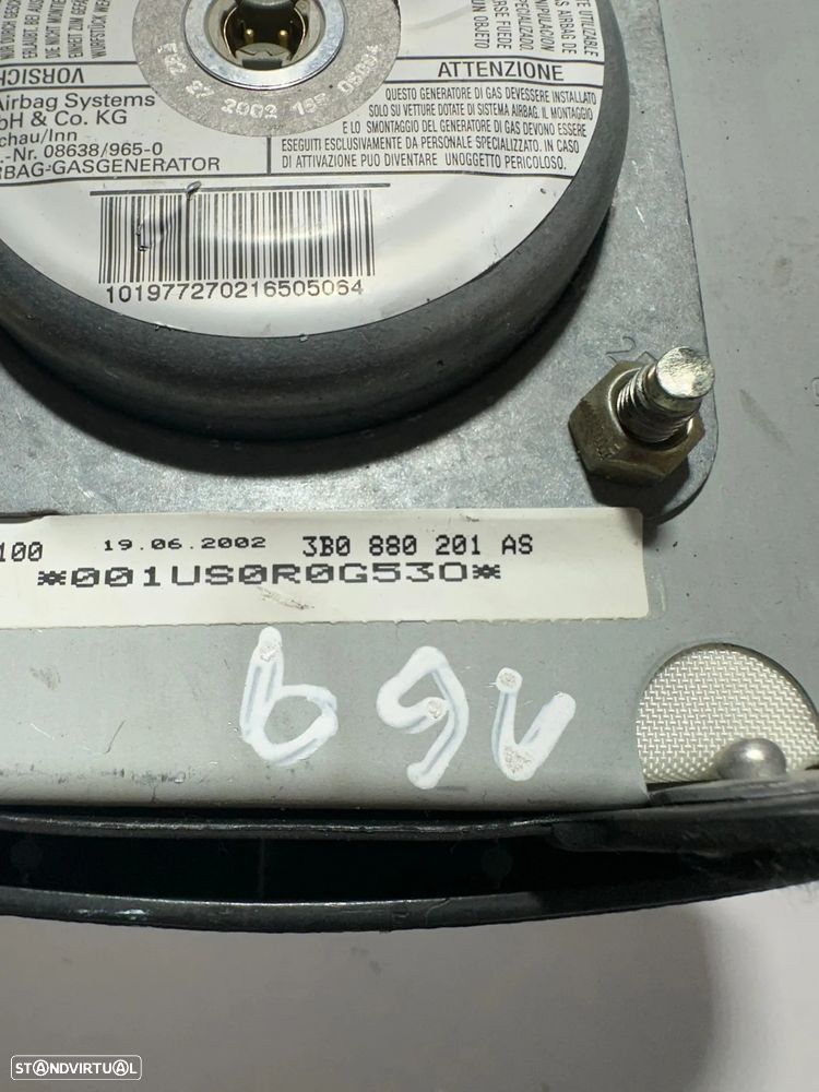 .Airbag Volante VW Volkswagen 3B0880201A 1997 - 2005 - 7
