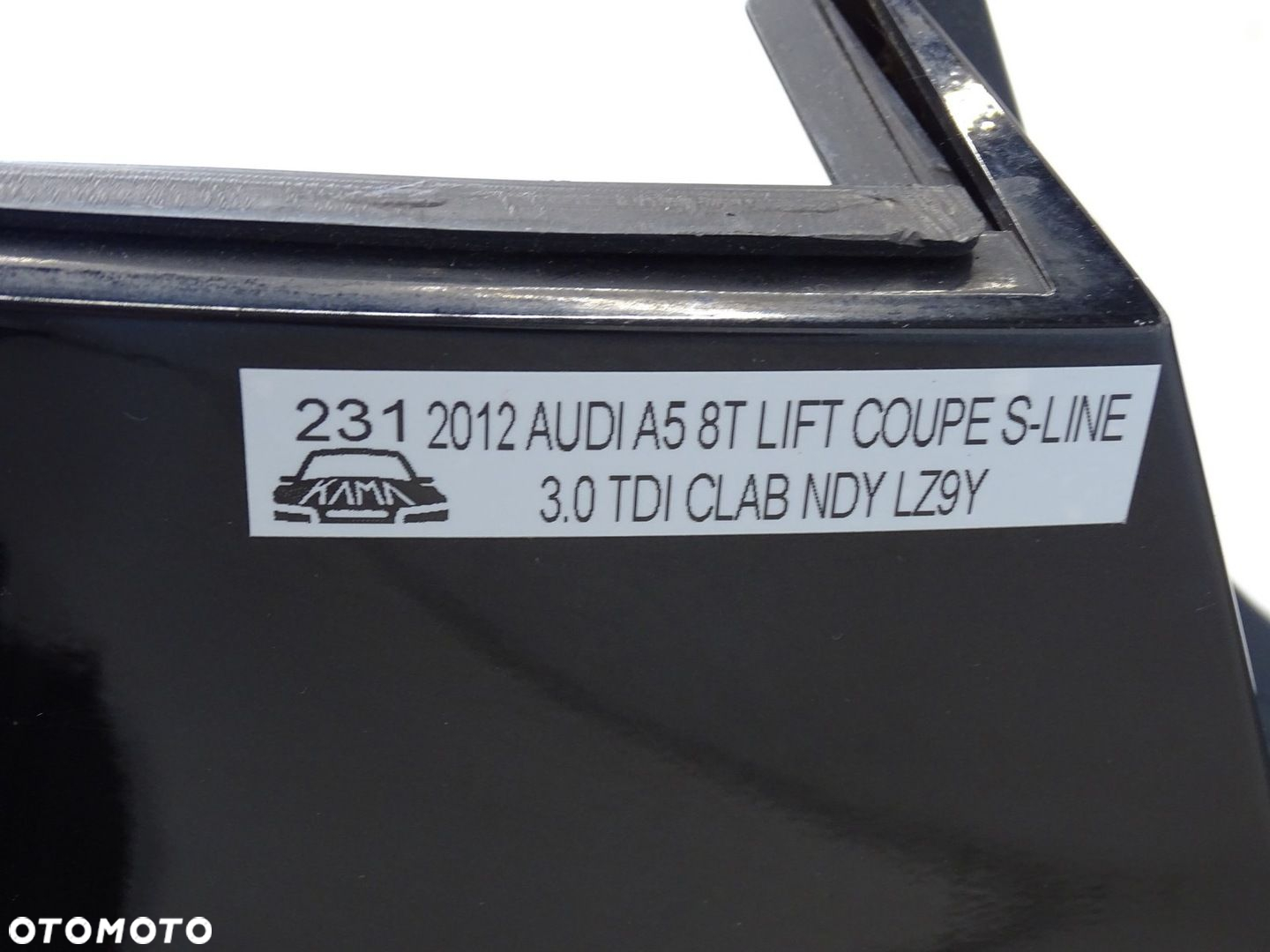 ZDERZAK TYŁ AUDI A5 8T B8 LIFT COUPE S-LINE LZ9Y - 16