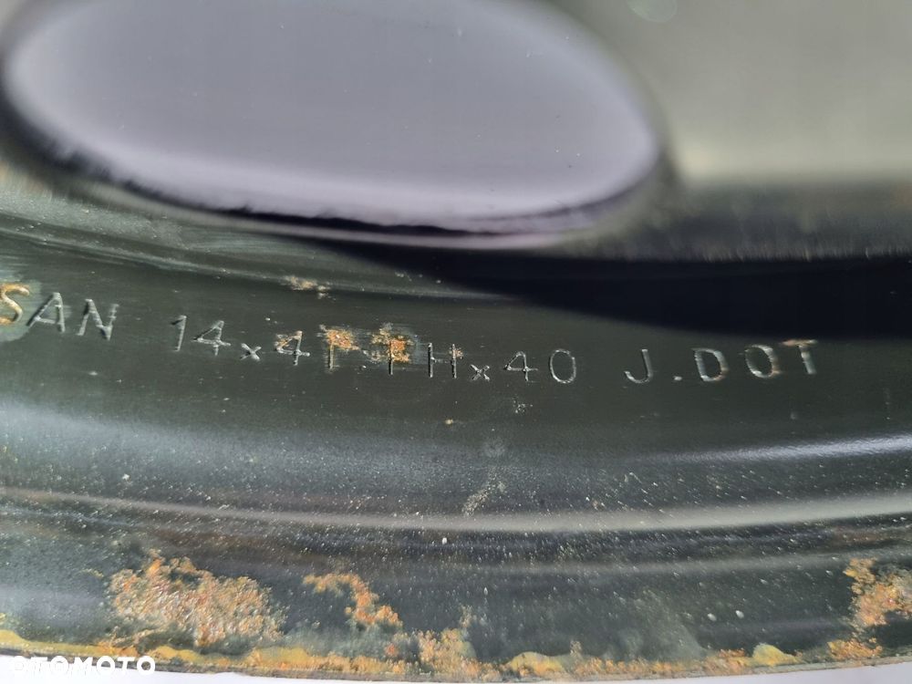 KOŁO DOJAZDOWE ZAPASOWE Nissan Micra K12 Note 105/70 R14 4x100 40300AX677 - 5