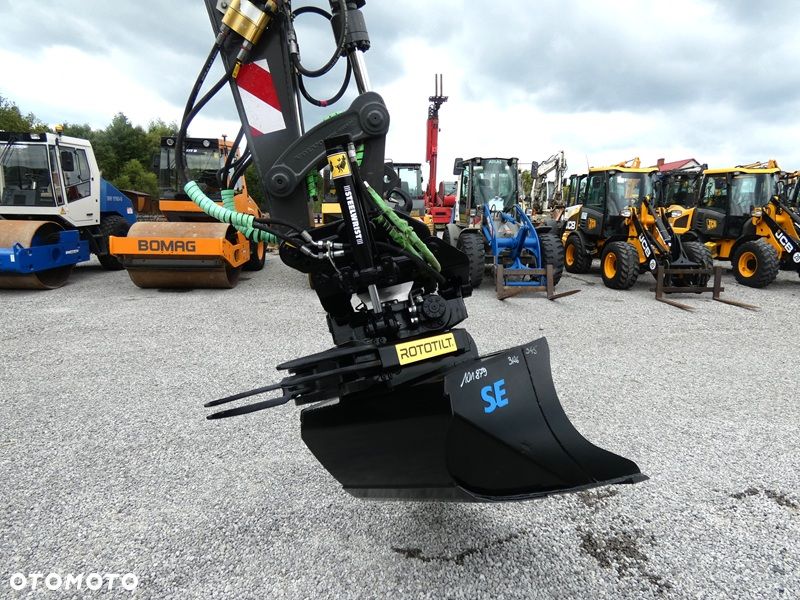 Volvo ECR88D ROTOTILT ZE SZCZYPCAMI / Super Stan / Nowe podwozie / - 24