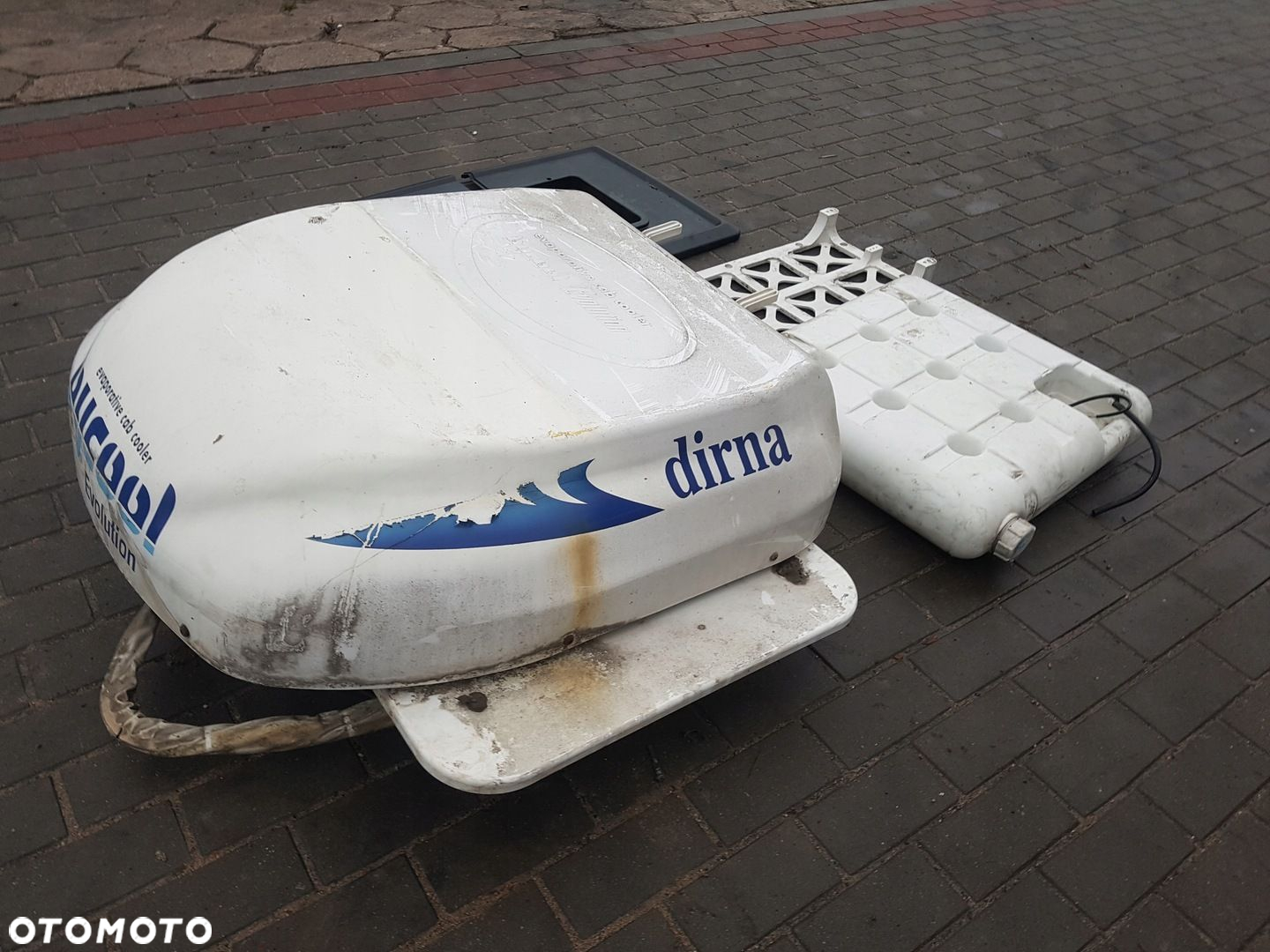 KLIMATYZACJA POSTOJOWA DACHOWA WODNA BYCOOL DAF XF 105 106 85 CF MAN TGX TG - 2