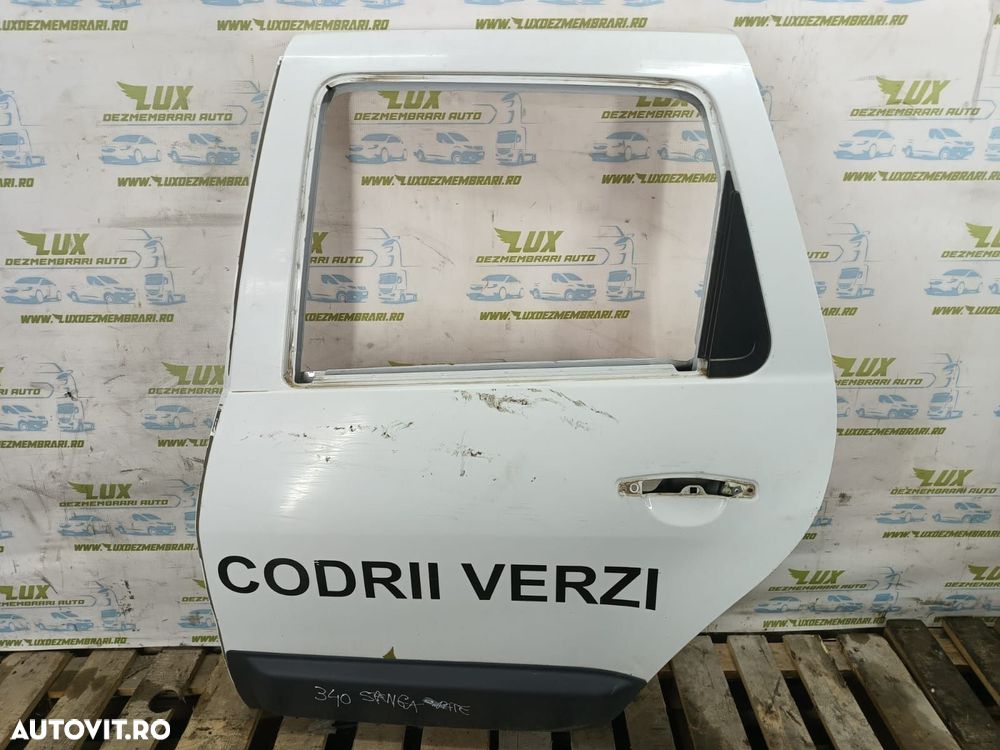 Usa portiera stanga spate Dacia Duster 1 [facelift] [2013 - 2017] 1.6 - 1