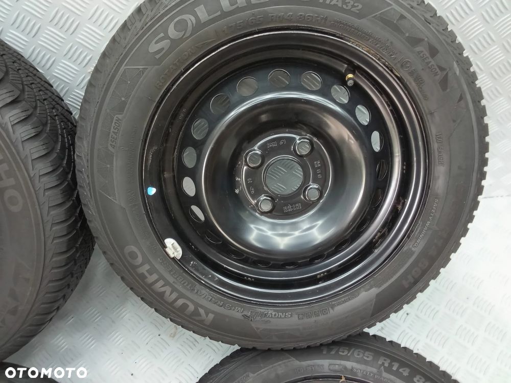 Koła Hyundai I10 I20 Kia Rio Picanto Citroen C1 5Jx14 et47 4x100 CZUJNIKI - 2