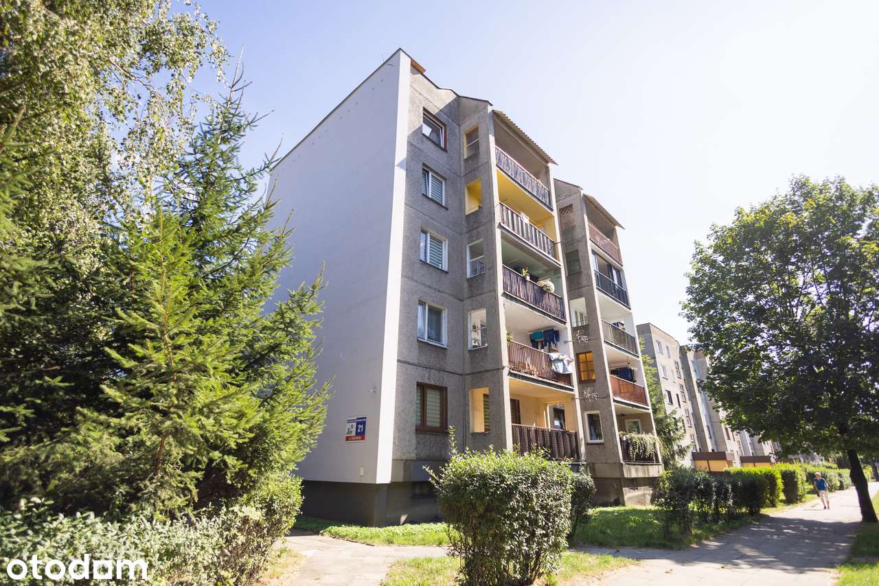 Przestronne M-4 | duży balkon | II piętro| Zawiercie ul. Senatorska 21