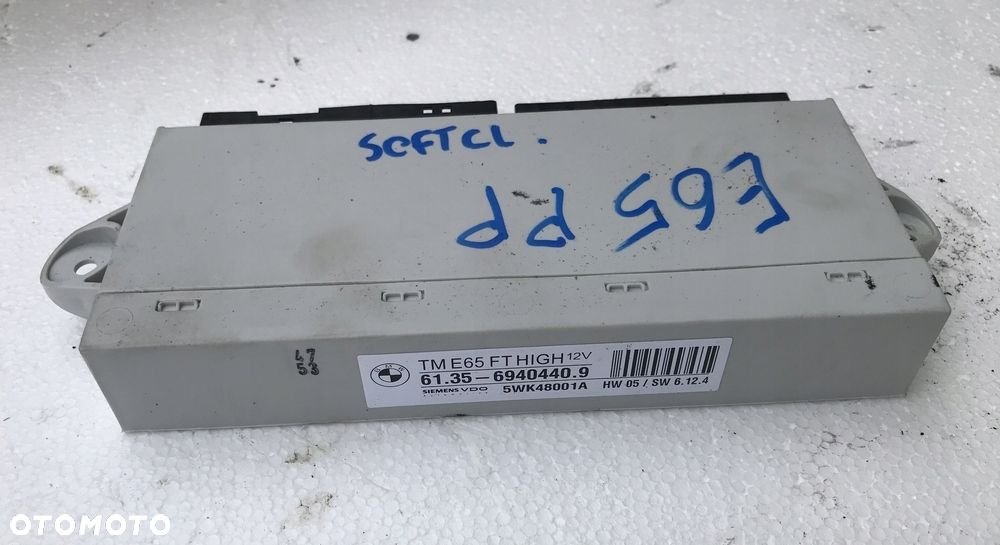 STEROWNIK MODUŁ DRZWI PRZÓD PRAWY 6940440 BMW E65 - 1